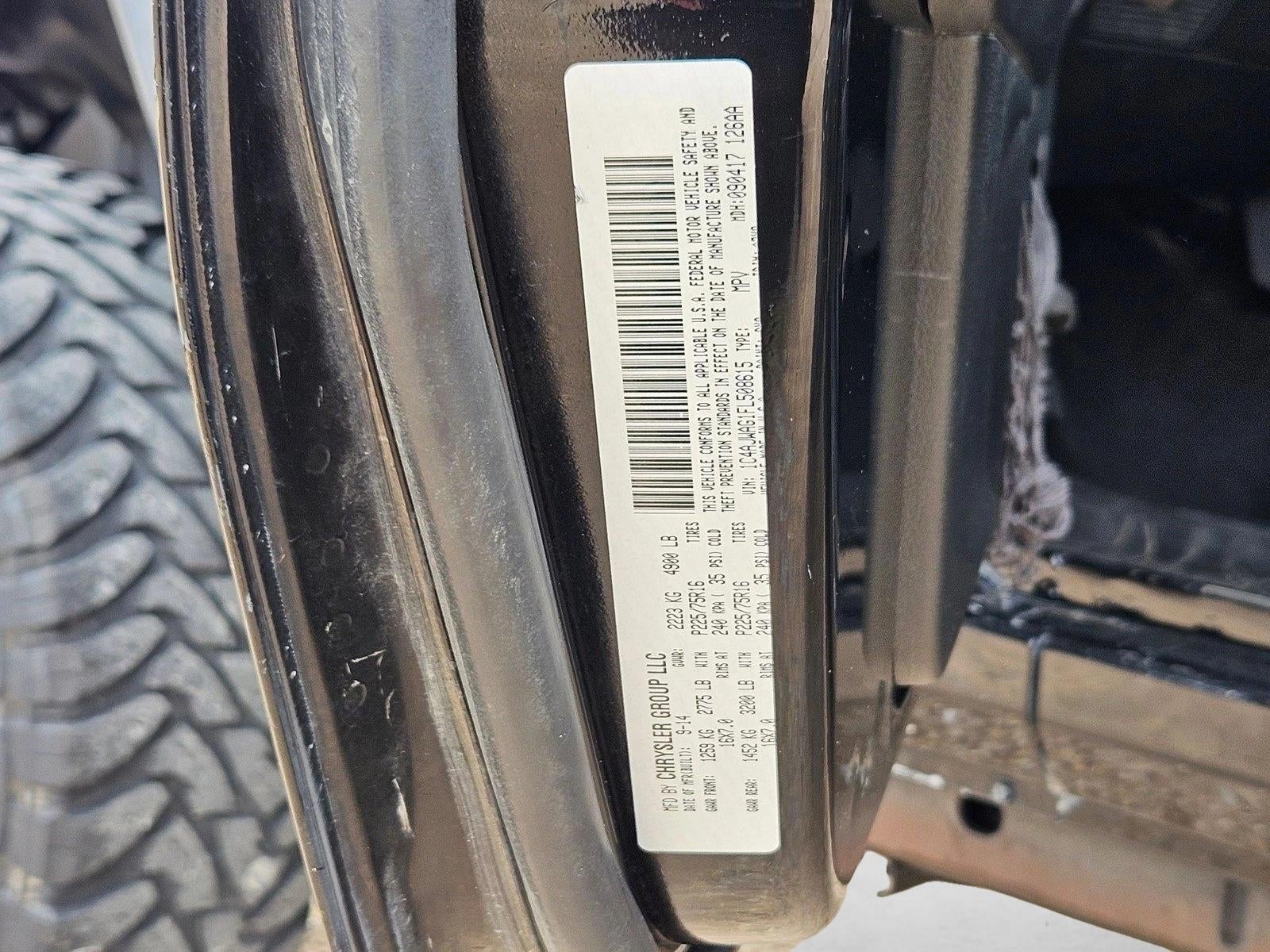 2015 Jeep Wrangler Sport