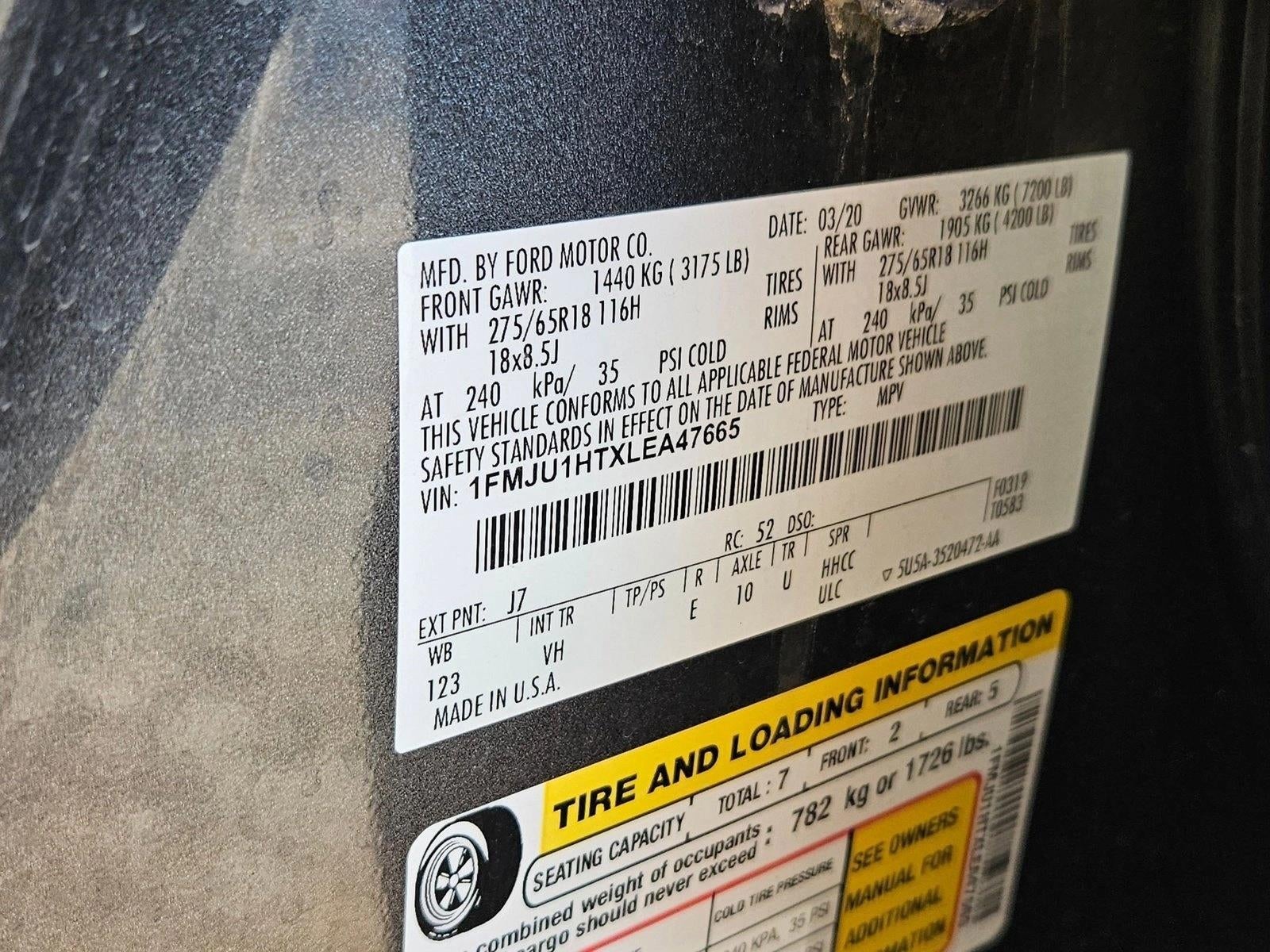 2020 Ford Expedition XLT