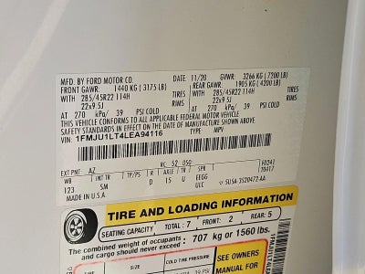 2020 Ford Expedition Platinum