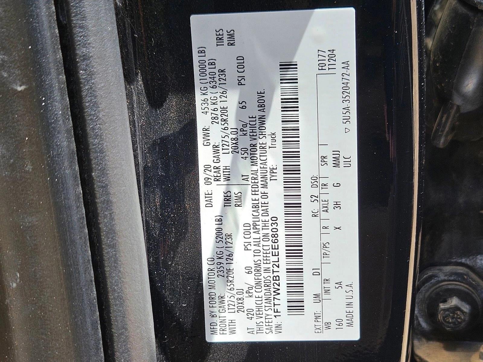 2020 Ford Super Duty F-250 SRW XL