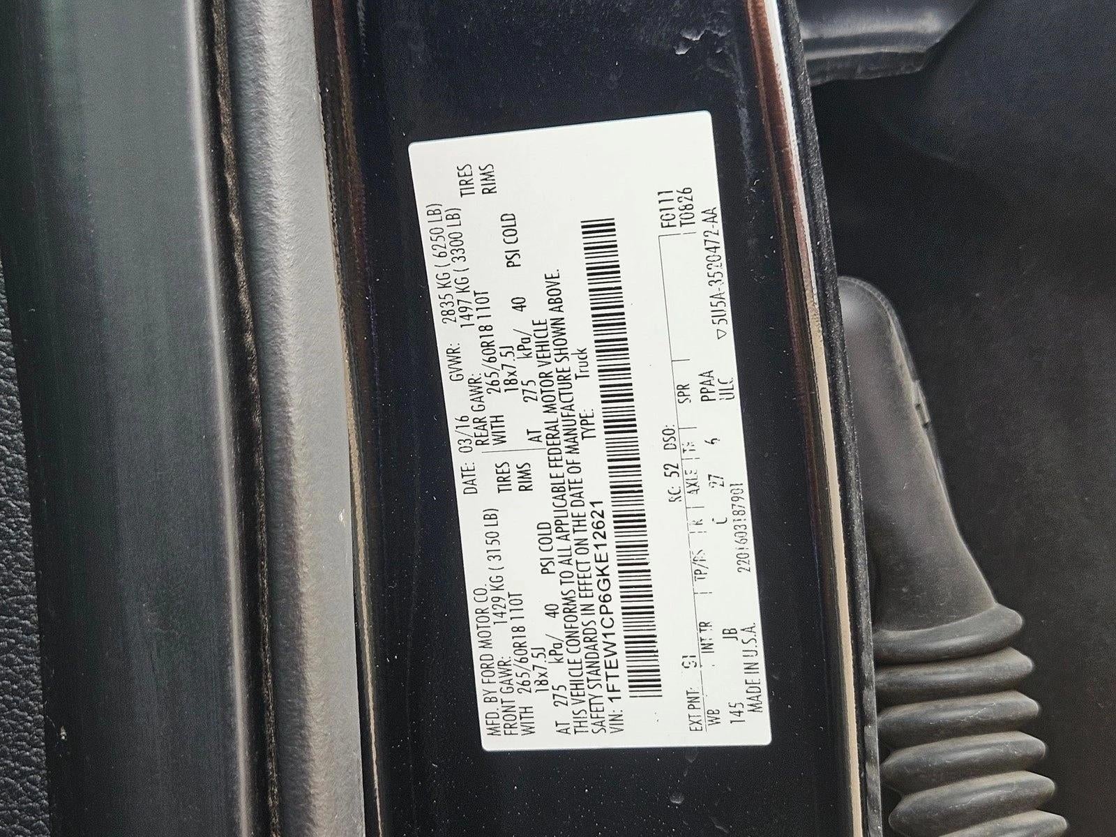 2016 Ford F-150 XL