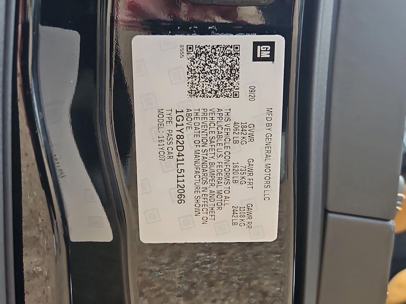 2020 Chevrolet Corvette Stingray 3LT