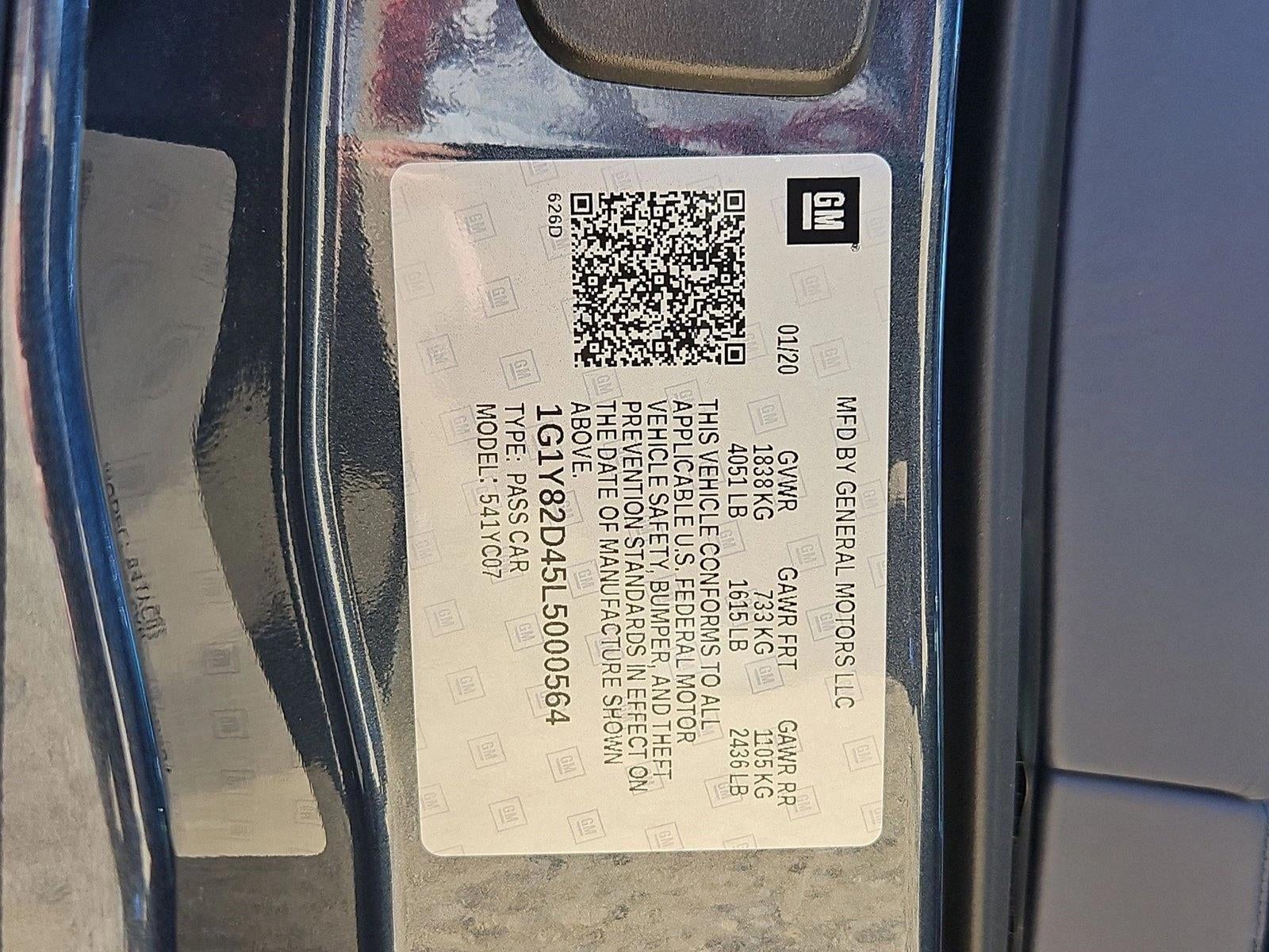 2020 Chevrolet Corvette Stingray 3LT