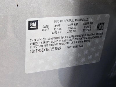 2017 Chevrolet Malibu Premier