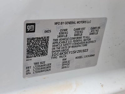 2025 Chevrolet Silverado 3500 HD WT DRW