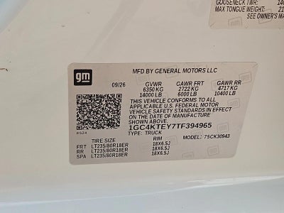 2026 Chevrolet Silverado 3500 HD LT DRW