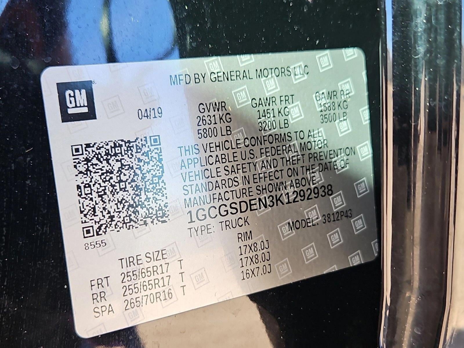 2019 Chevrolet Colorado 2WD Z71