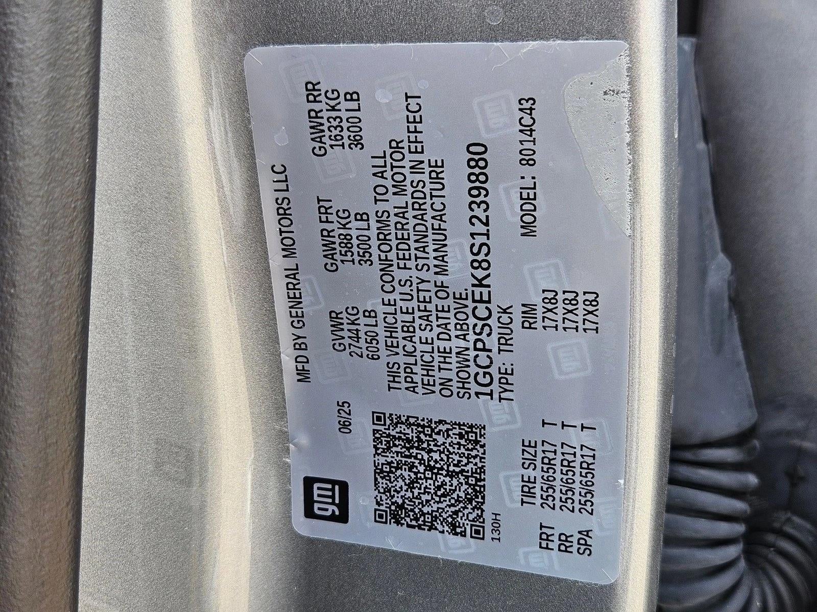 2025 Chevrolet Colorado WT/LT