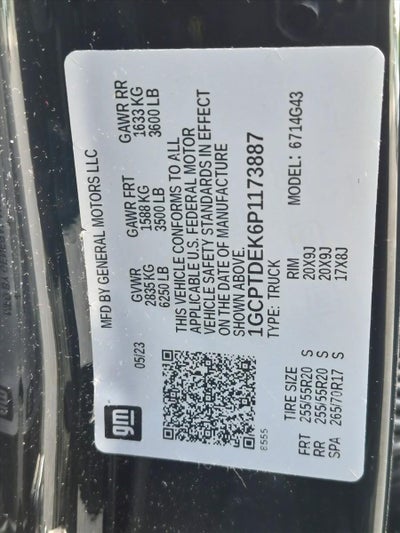 2023 Chevrolet Colorado 4WD Z71