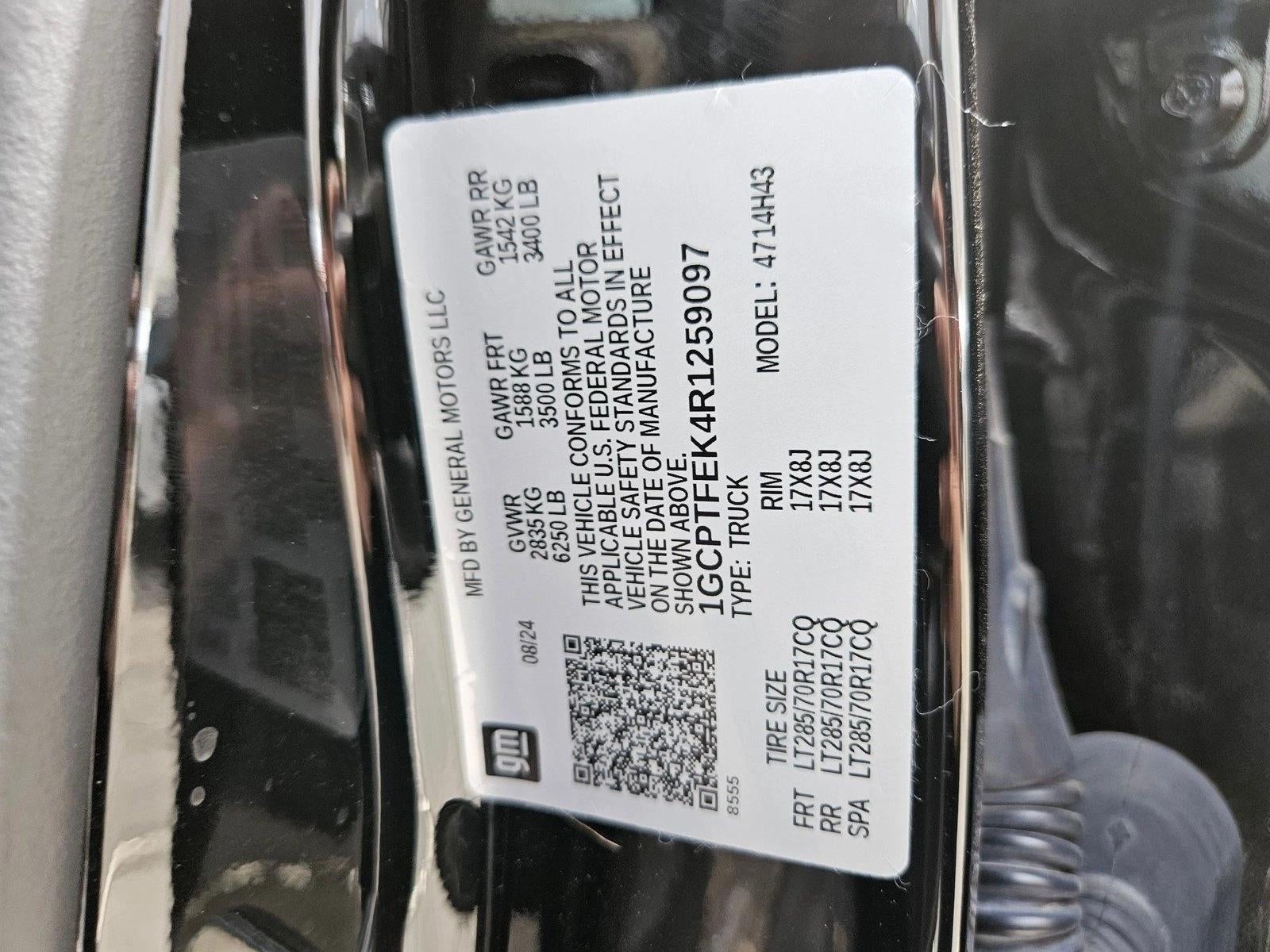 2024 Chevrolet Colorado ZR2