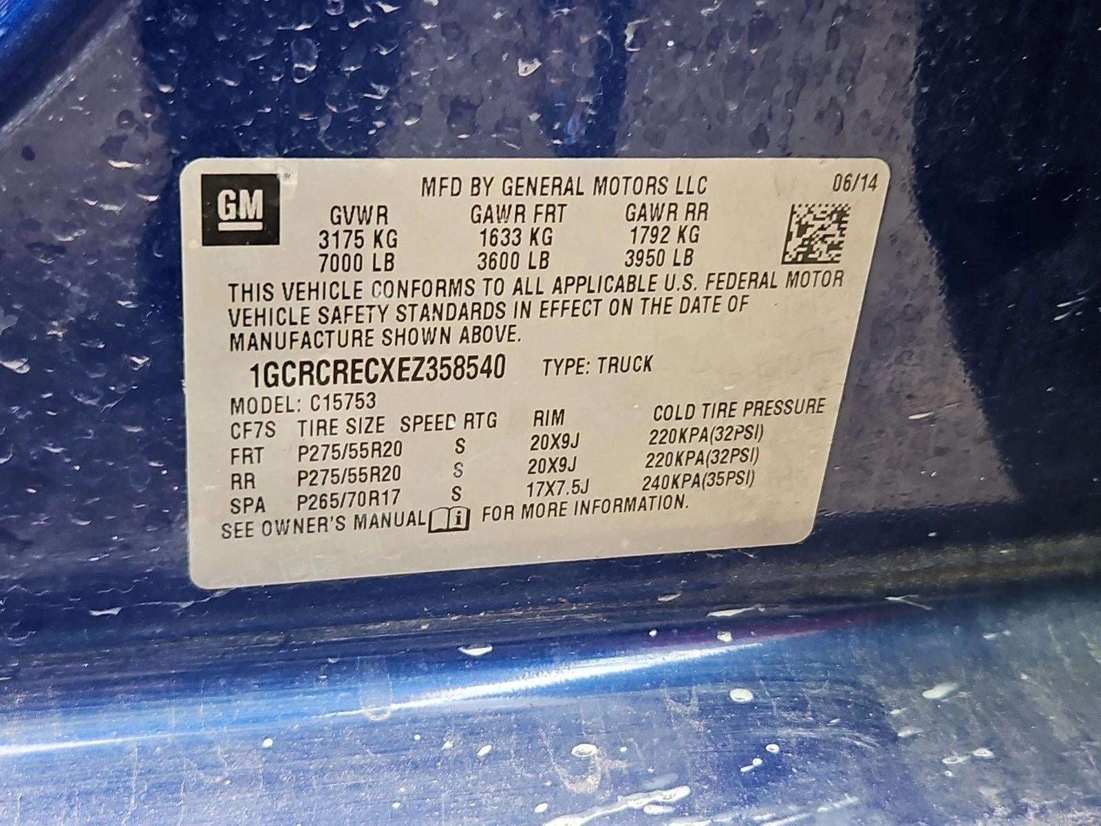 2014 Chevrolet Silverado 1500 LT