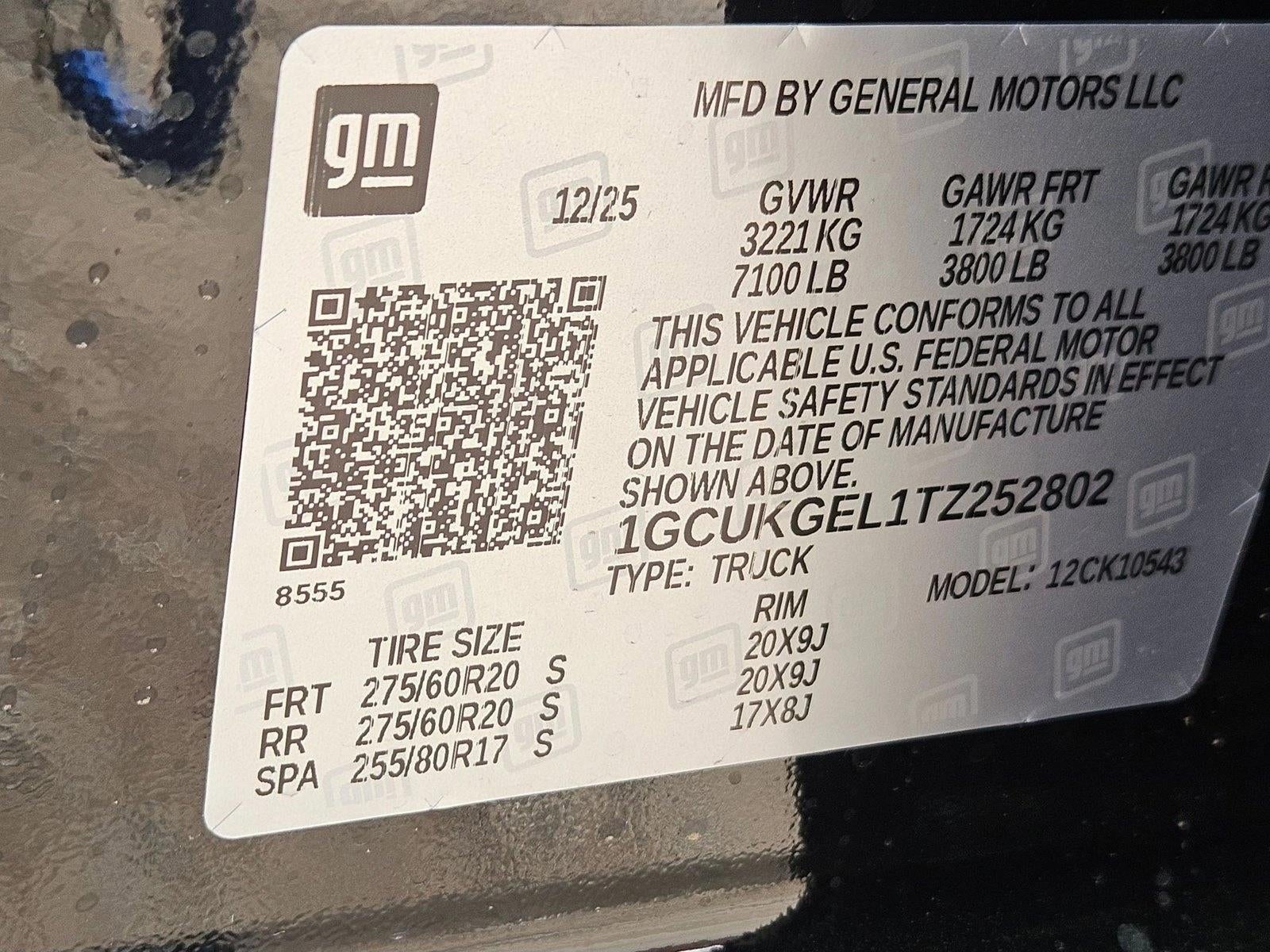 2026 Chevrolet Silverado 1500 LTZ