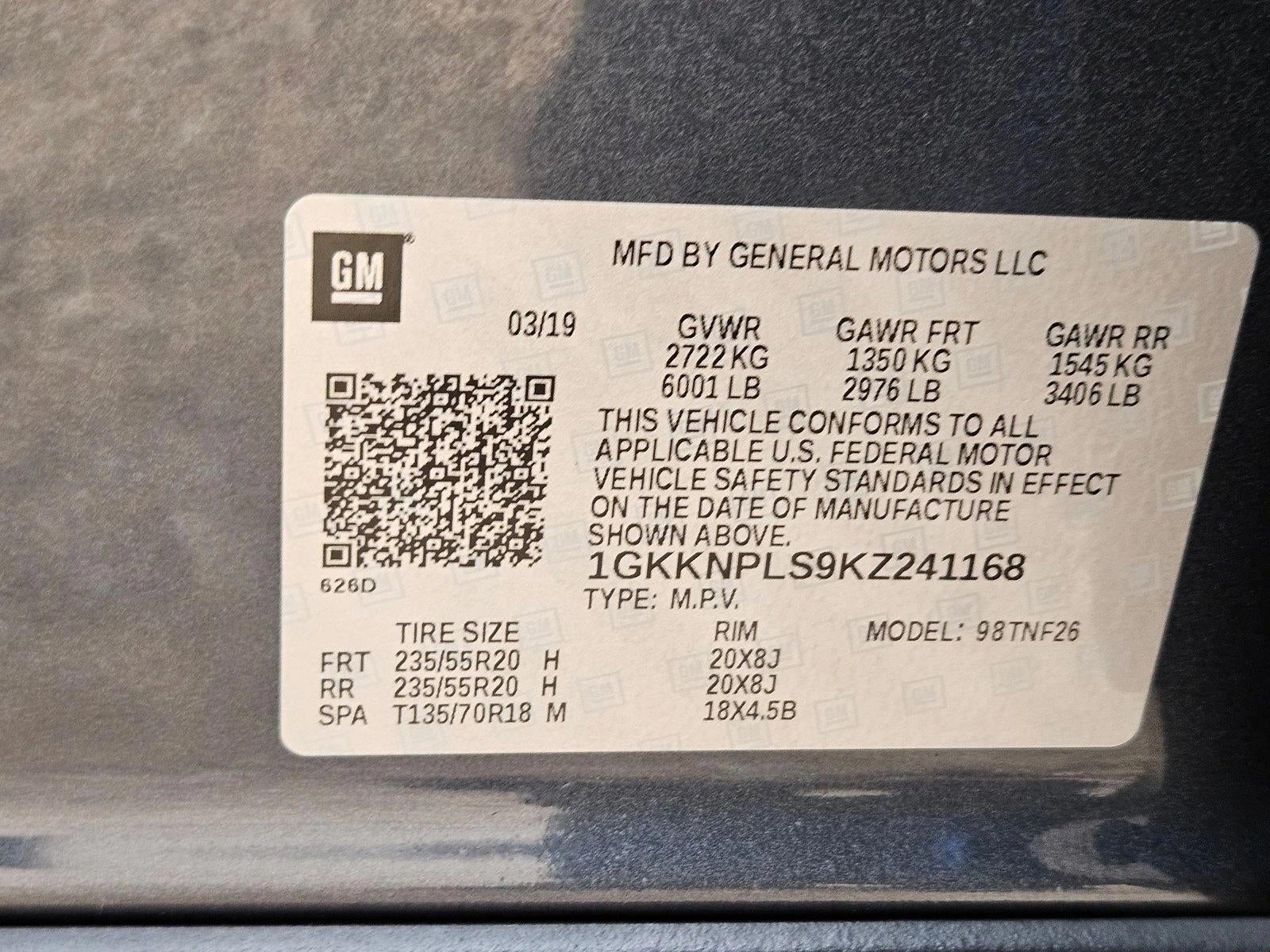 2019 GMC Acadia Denali