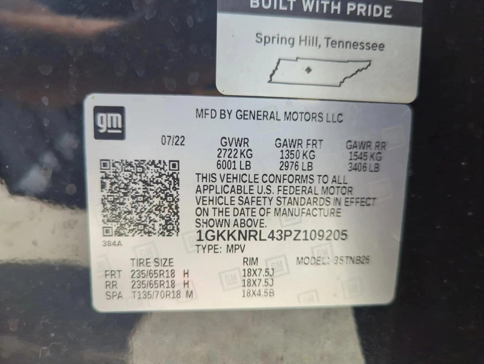 2023 GMC Acadia SLE