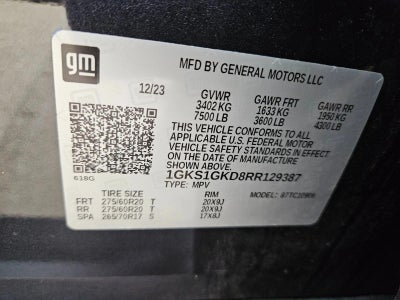 2024 GMC Yukon XL SLT
