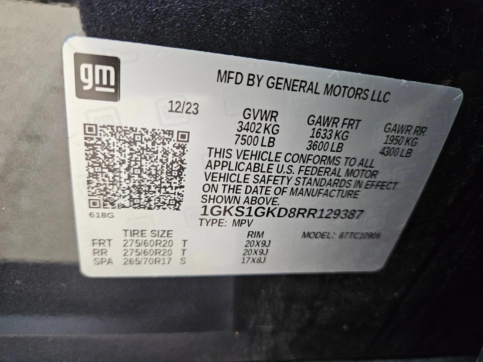 2024 GMC Yukon XL SLT
