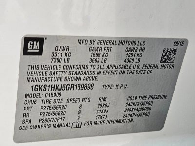 2016 GMC Yukon XL Denali