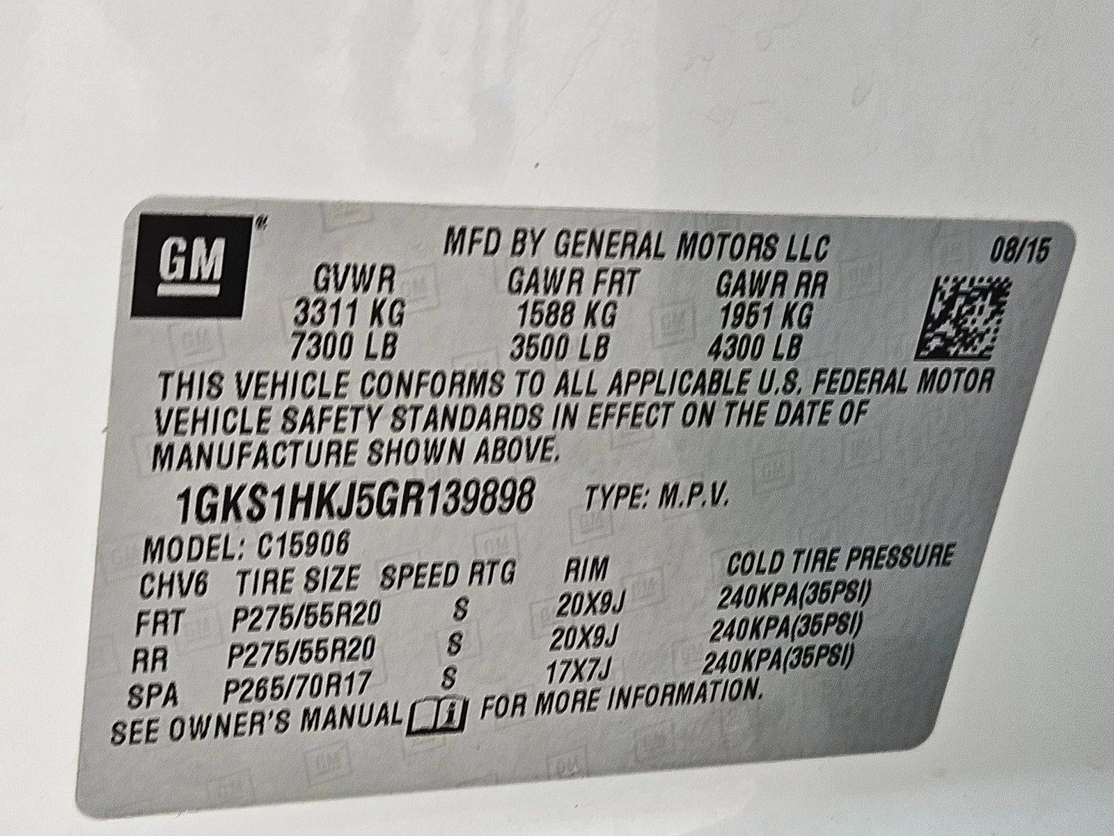 2016 GMC Yukon XL Denali
