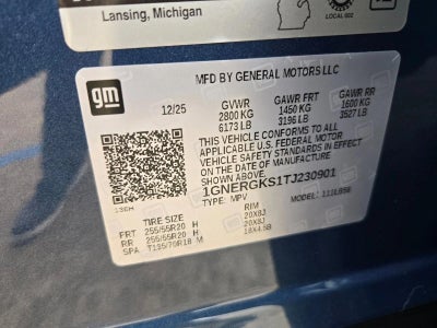 2026 Chevrolet Traverse LT