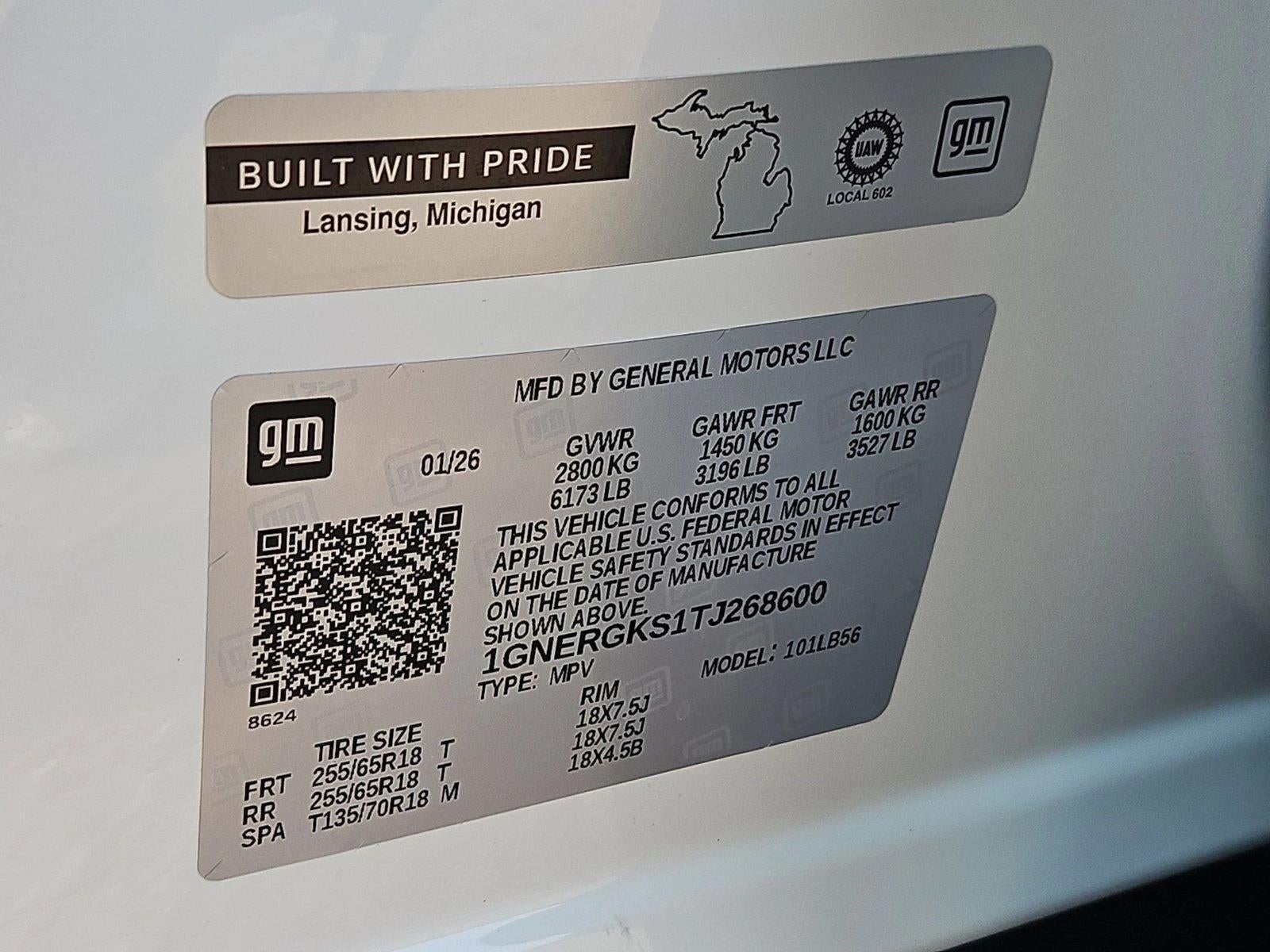 2026 Chevrolet Traverse LT
