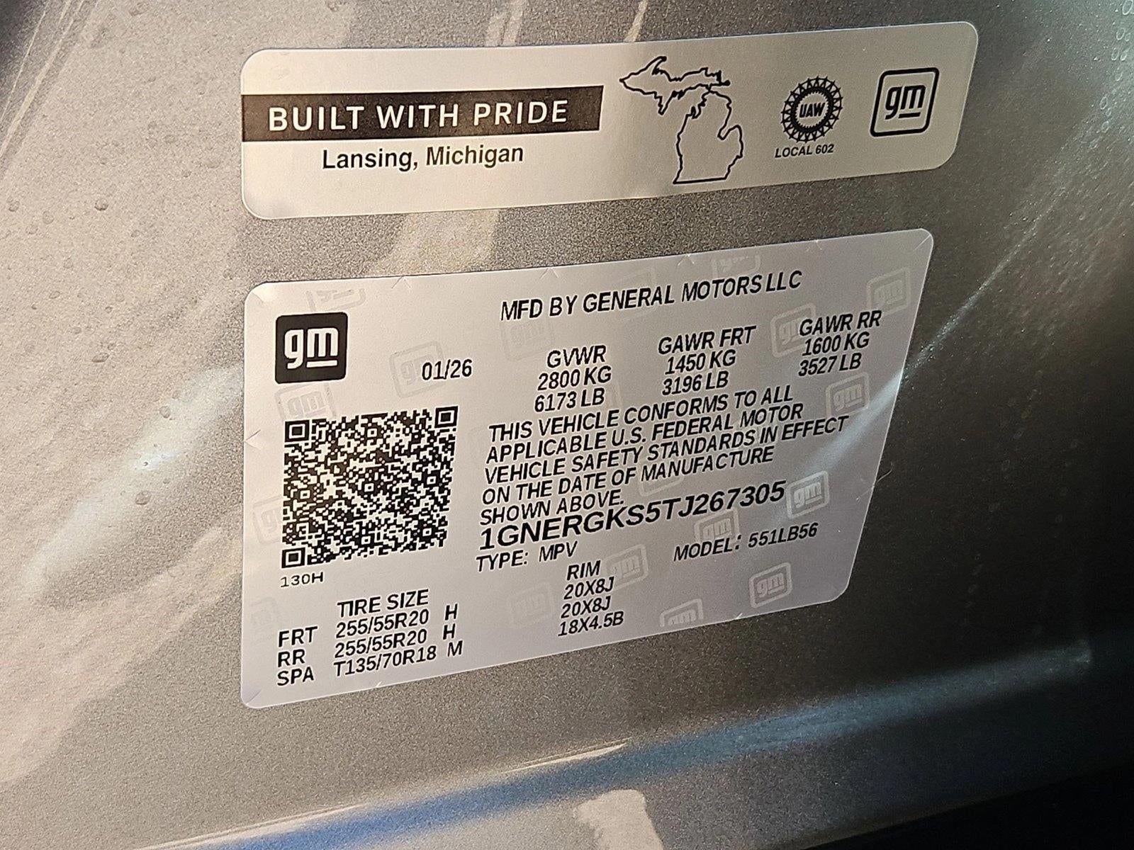 2026 Chevrolet Traverse LT