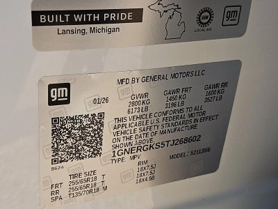 2026 Chevrolet Traverse LT