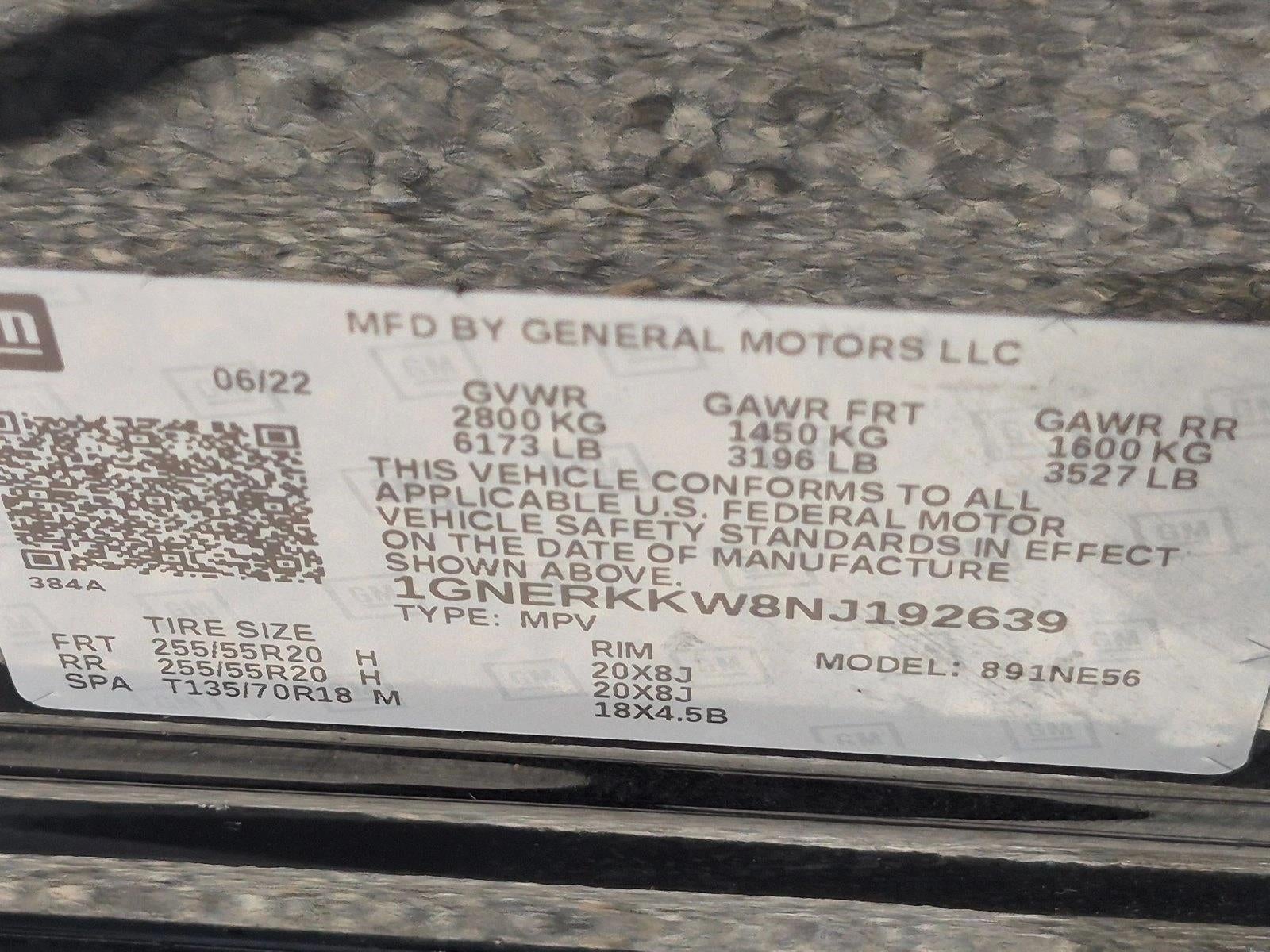 2022 Chevrolet Traverse Premier