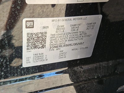 2025 Chevrolet Traverse RS