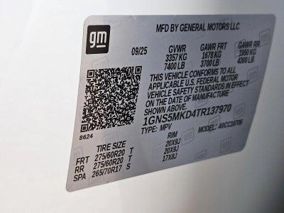 2026 Chevrolet Tahoe LS