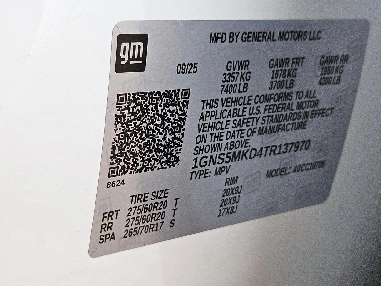 2026 Chevrolet Tahoe LS