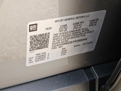 2026 Chevrolet Tahoe LS