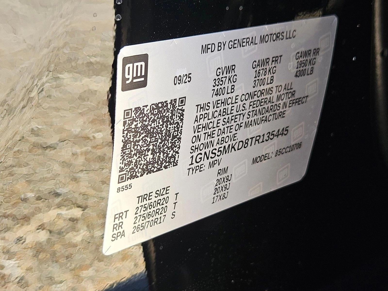 2026 Chevrolet Tahoe LS