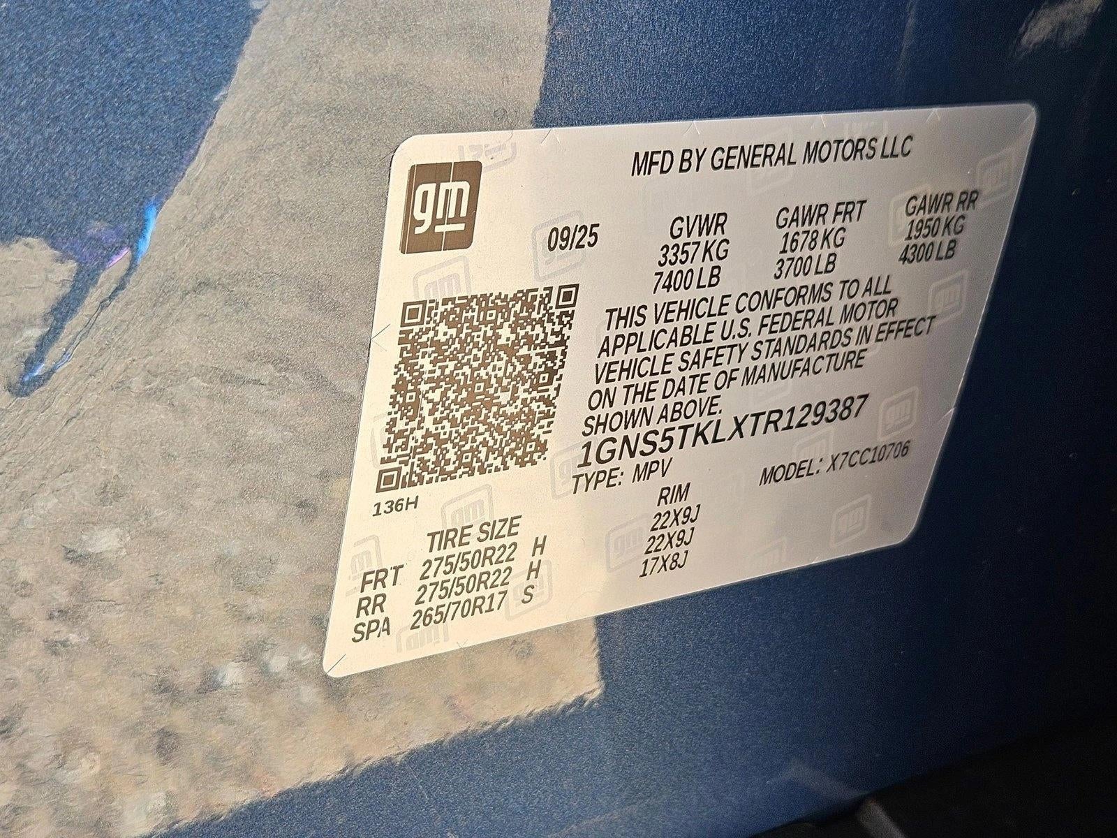 2026 Chevrolet Tahoe High Country