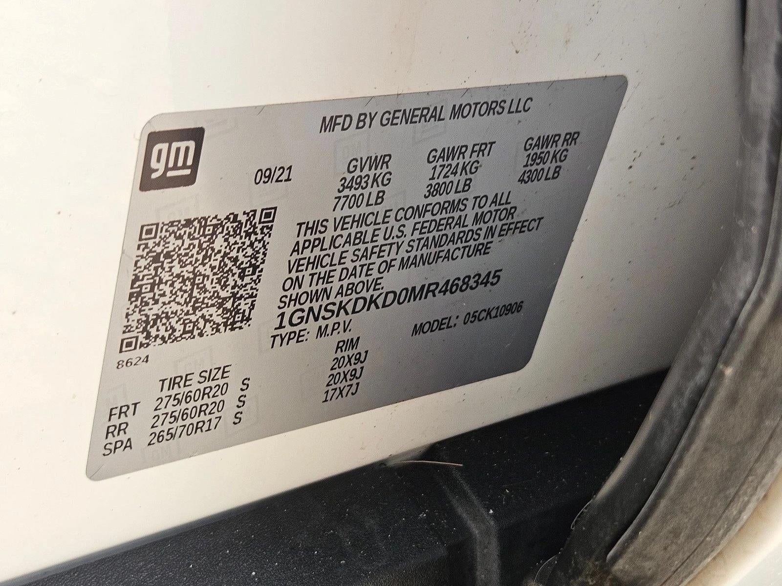 2021 Chevrolet Suburban Z71