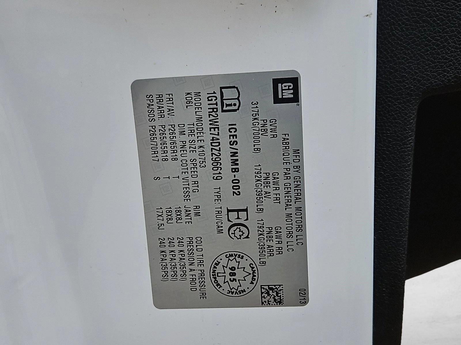 2013 GMC Sierra 1500 SLT