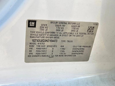 2017 GMC Sierra 1500 Base