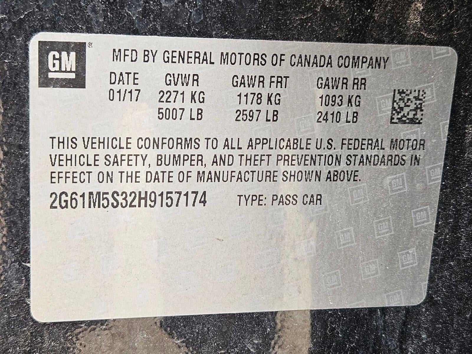 2017 Cadillac XTS Luxury