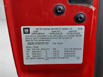 2005 Chevrolet Silverado 1500 LS