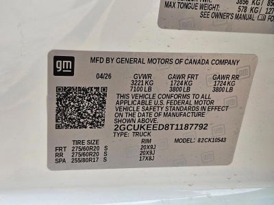 2026 Chevrolet Silverado 1500 RST