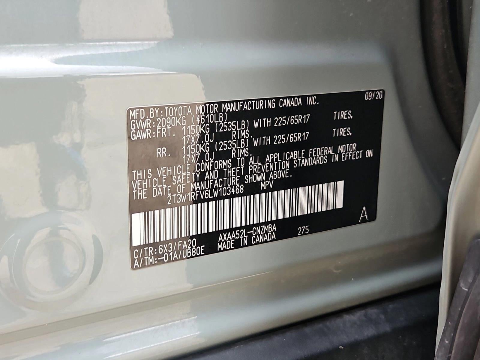 2020 Toyota RAV4 XLE