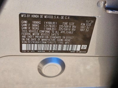 2022 Honda HR-V AWD Sport