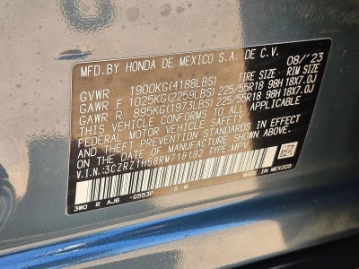 2024 Honda HR-V 2WD Sport