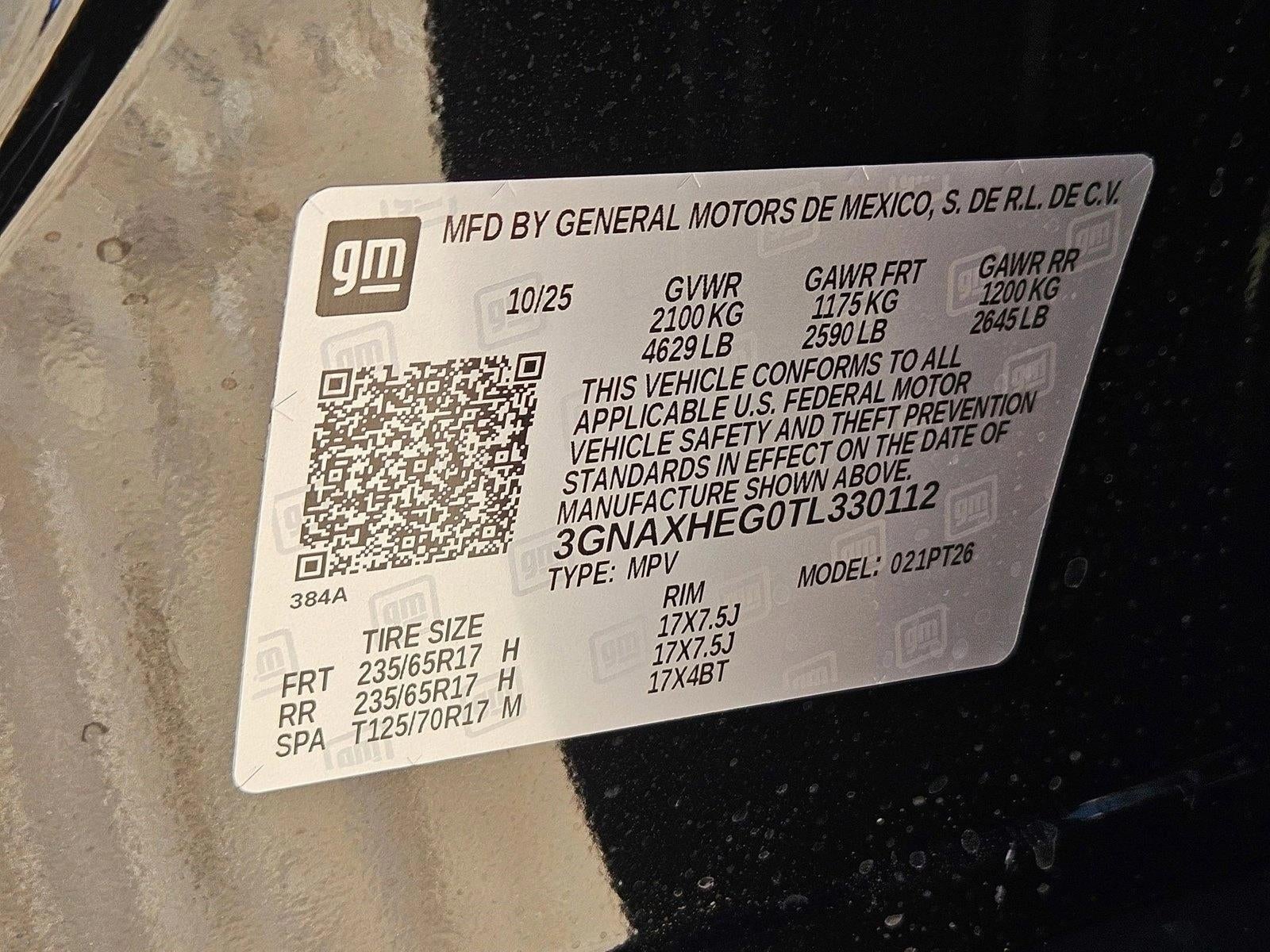 2026 Chevrolet Equinox LT