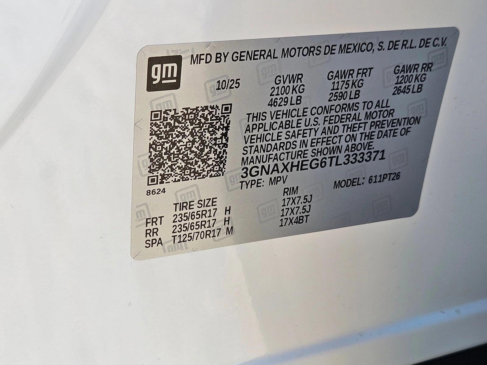 2026 Chevrolet Equinox LT