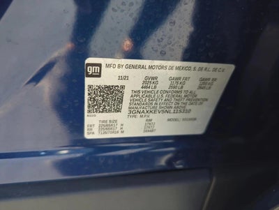 2022 Chevrolet Equinox LT