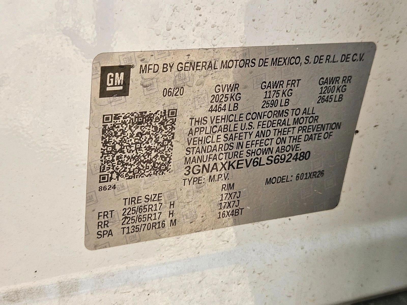 2020 Chevrolet Equinox LT