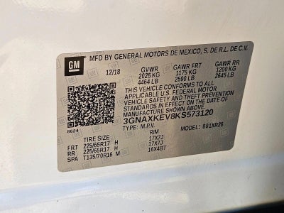 2019 Chevrolet Equinox LT