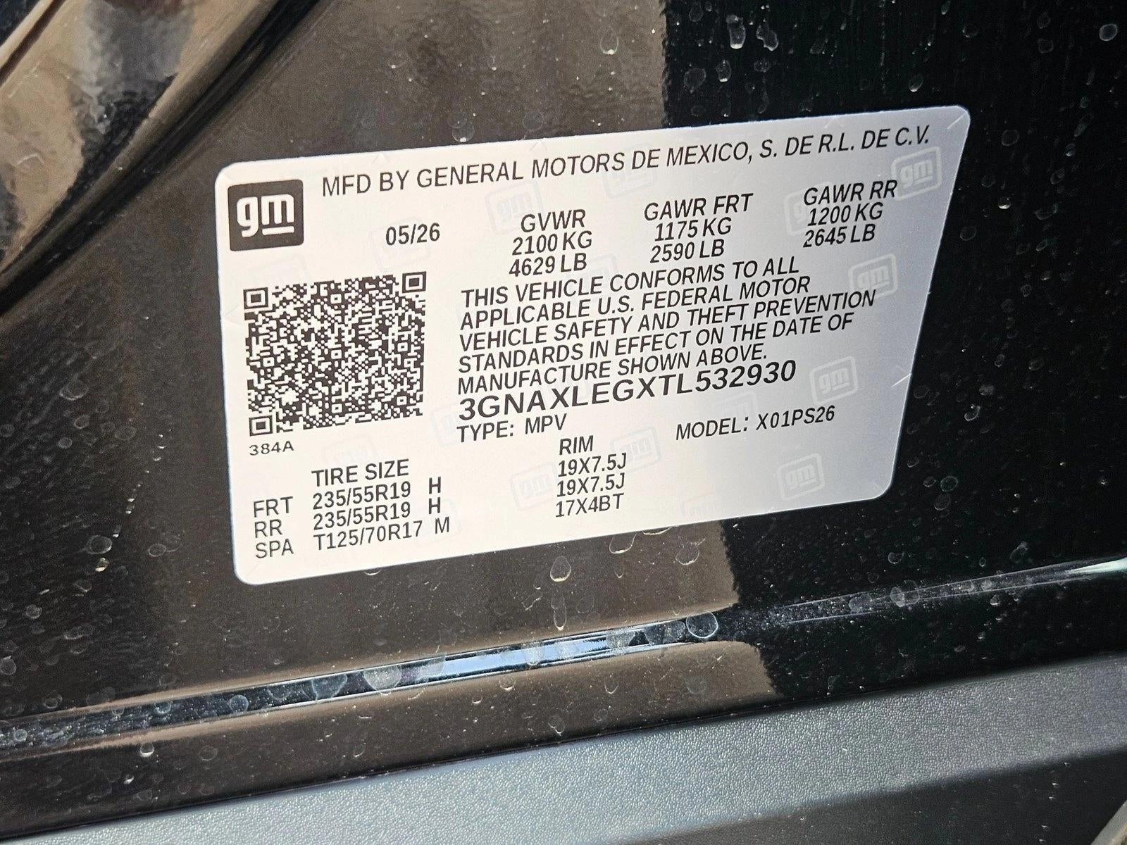 2026 Chevrolet Equinox RS