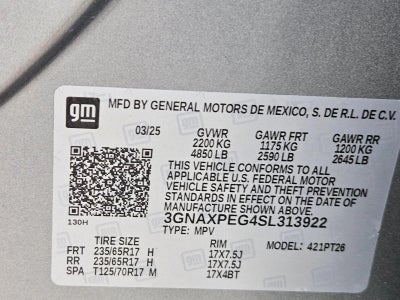 2025 Chevrolet Equinox LT