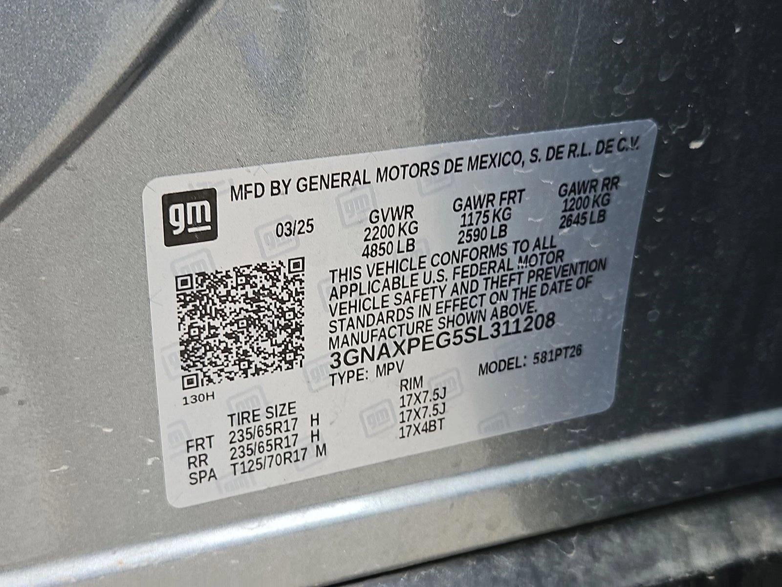 2025 Chevrolet Equinox LT